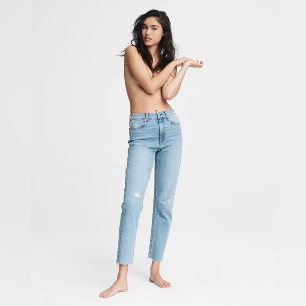 NWT Rag & Bone Nina High-Rise Cigarette Denim Jeans sz 31 - Picture 2 of 14